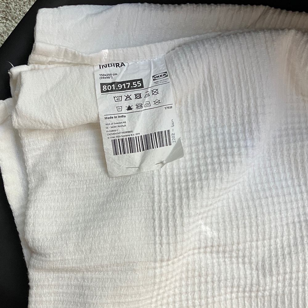 IKEA White Blanket